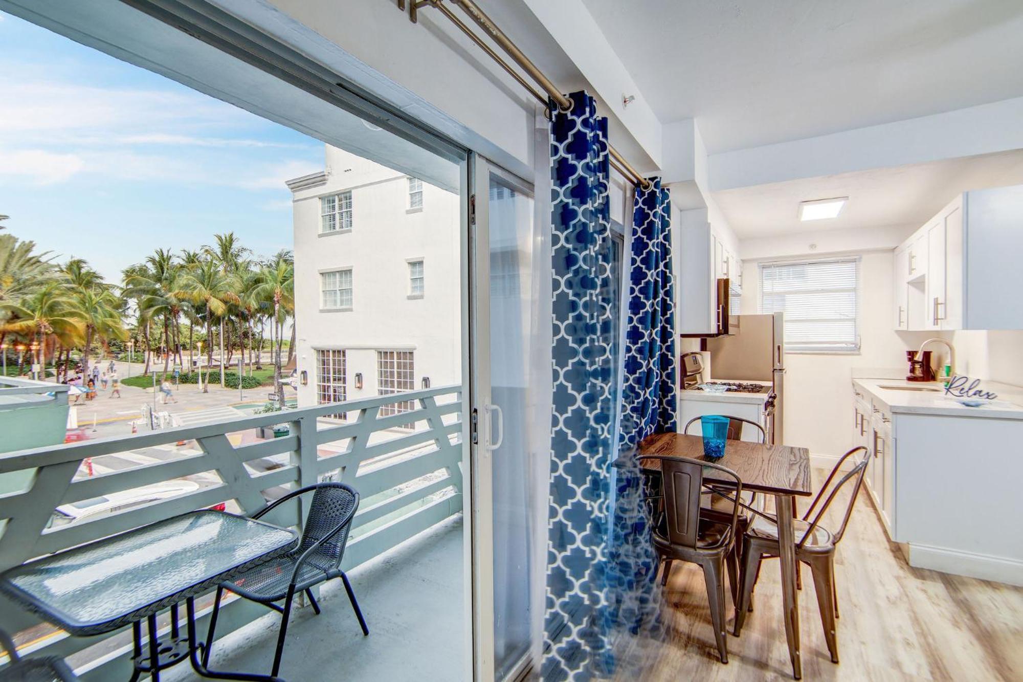 Balcony Deco Apt, W/2 Queenbeds, On Ocean Dr Beach Apartment Miami Beach Luaran gambar