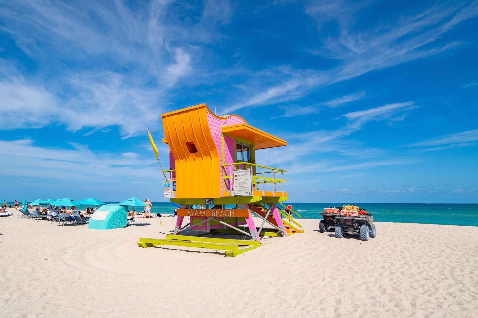 Balcony Deco Apt, W/2 Queenbeds, On Ocean Dr Beach Apartment Miami Beach Luaran gambar